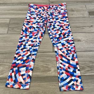 Lululemon Geometric Capri Leggings
